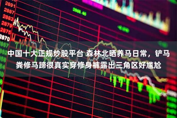 中国十大正规炒股平台 森林北晒养马日常，铲马粪修马蹄很真实穿修身裤露出三角区好尴尬